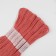 Set of threads Muline No. 3712, 8 ± 1 m, 6 pcs, salmon color