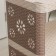 The floor launcher is "braid", 4 sectional, cocoa color