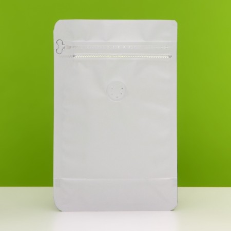 Package eight-shirt, flat bottom, white-gold, 20 x 13 x 7cm set 50pcs-2
