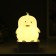 Nightnik "duckling" LED from 4haa USB RGB MIX 9x9x15.5 cm Risalux
