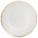 Deep Tulip plate, decor "Snowthrough tulip, golden holders", 23 cm