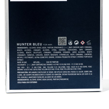 Men's toilet water Hunter Bleu (based on Bleu de Chanel), 100 ml-3