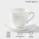 Tea service Luminarc Cadix, 220 ml, 6 people, glass ceramics, white