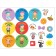 Activities with stickers. Set. 3+