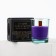 Aromatic candle with soy wax "flower fields", the aroma of lavender 6 x 5 x 5 cm.