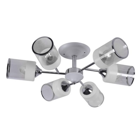 Ceiling lamp 6x60W E27, size 59.5x59.5x17 cm-1