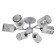 Ceiling lamp 6x60W E27, size 59.5x59.5x17 cm