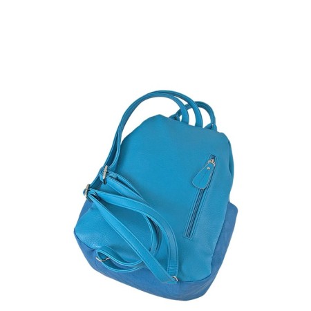 B2684 backpack, lightning department, blue color 33x25x12cm-1
