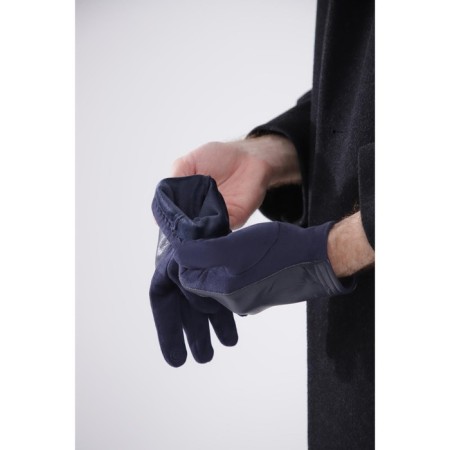 Gloves are male, dimensionless, without insulation, blue color-4