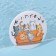 Pocket mirror “Kittens”, d = 7 cm, multi -colored
