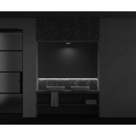 TREECH TECHNICAL TR080-1-6W3K-B, 6W, 11.6x2.6x2.8 cm, LED, 350LM, 3000K, Black Color Black-5