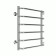 Water towel Terminus "Standard" P6, 500x600 mm, lateral connection, chrome