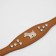 A collar of a groan with a puppy, 29-32 x 2.5 cm, artificial leather, brown
