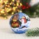 Christmas ball D-10 cm "Bear Sweet Coat"