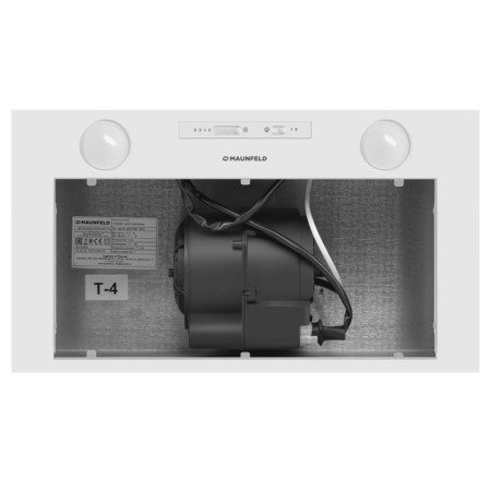 Exposure Maunfeld Crosby Light 5028, built -in, 850 m3/h, 3 speeds, 49.8 cm, white-3