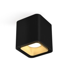 Lumber of the overhead Ambrella Light, XS7841004, MR16 GU5.3, GU10 LED 10 W, color black sand, gold sand