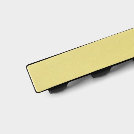 Self -adhesive metal Savanna Black Loft Plane, 4 hooks, 16 × 2 × 2.5 cm-4