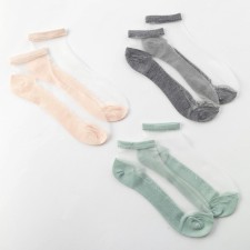 A set of glass socks 3 pairs 