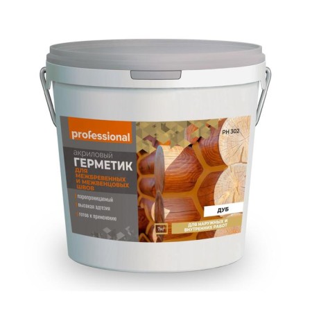 Sealant for inter -intelligent and intervention sutures, 7 kg, oak color