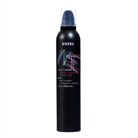 Mousse for laying and creating Estel Me Curls "This Stayling" Strong Fixation, 350 ml