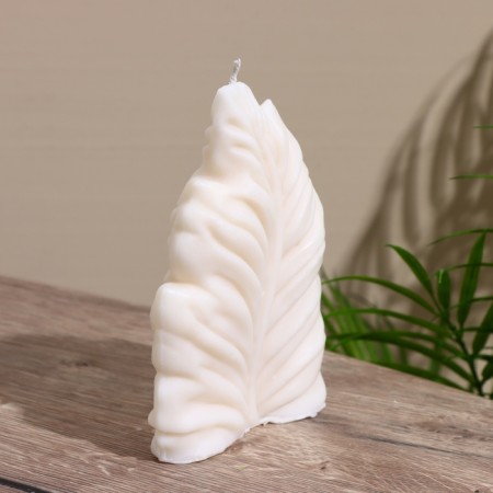 Candle "leaf" 10x3x15 cm, paraffin-2