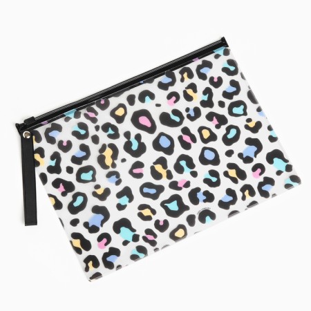 Cosmetic bag for the swimsuit "Leopard", 24 x 17 cm.-1