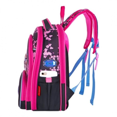 Frame backpack 36 x 28 x 11 cm, Across 198, filling: bag, purple ACR22-198-5-2