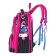 Frame backpack 36 x 28 x 11 cm, Across 198, filling: bag, purple ACR22-198-5