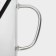 Glass mug with a ceramic lid and a spoon "Hipster", 450 ml, Mix drawing