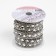 Rhinestones of thermoclay "square", width - 13 mm, 4.5 ± 0.5 m, silver color