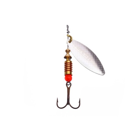 Spinning spinning Mepps AGLIA LONG 2, silver color