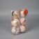 Christmas tree toys, New Year's balls, plastic, D-8 cm set, 6 pcs "New Year's delight" Gold
