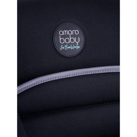 AMAROBABY SAFETY CARRESSOL CARRESSOL, group 0+/1 (0-18 kg), black/gray color-6