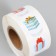 Stick Paper "Gift" d = 2.5 cm 500 pcs in a roll 3x6.5x6.5 cm