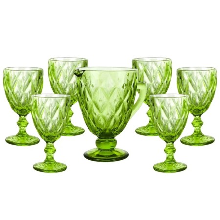 Bekker drinks, 7 items, green color-1