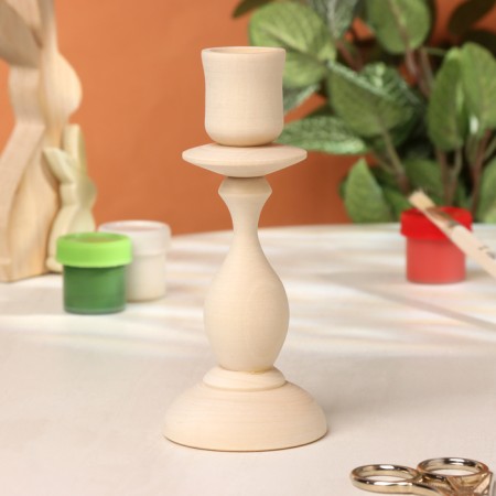 Harvesting for creativity candlestick 14xD6 cm