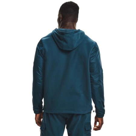 Longslewed male UA CGI Utility 1/2 ZIP JCKT, size 46-48 (1366199-413)-1