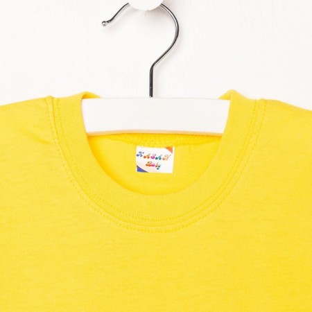 T -shirt for nursery, yellow color, height 92 cm-5