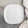 Dining plate luminarc lotusia, d = 25.5 cm, glass ceramic, white color