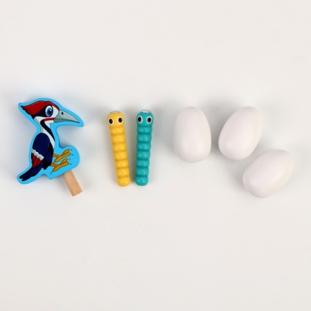 Logic center 2 in 1 "woodpecker and testicles" 14.5 × 12 × 8 cm-2