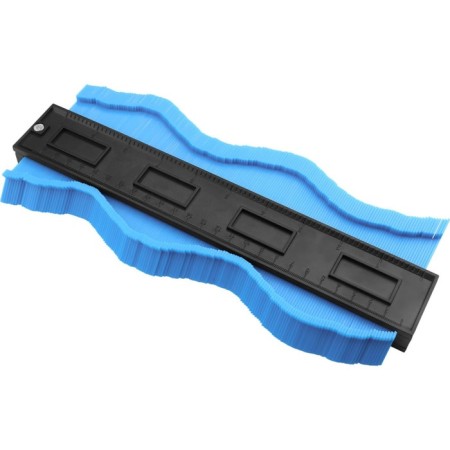 Contour duplicator of the angles DEKO TEM03, Blue, 250 mm
