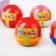 Slime "Plus", with balls, red, capsule 40 g