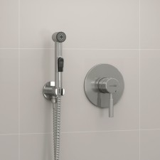 Wasserkraft A04200 bidet, with hygienic shower, hose 150 cm, brass, chrome