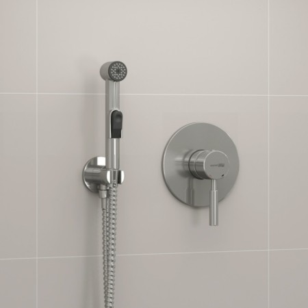 Wasserkraft A04200 bidet, with hygienic shower, hose 150 cm, brass, chrome
