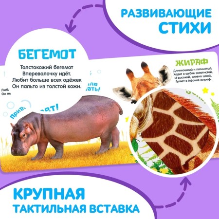 Tactile book "Cute Beasts"-2