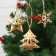 Metal suspension "New Year's miracles", gold, mix