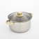 Stainless steel pan with a lid of the standard "Standard", 3 l, d = 20 cm