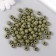 Beads for creativity wood "moss" d-0.8 cm, set of 20 g