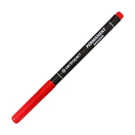 Permanent marker 2.0 mm centropen 2536, line 1 mm, red color, light -resistant-1