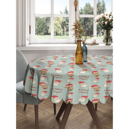 The tablecloth “Great Congratulation”, Round, Saten, D = 150 cm